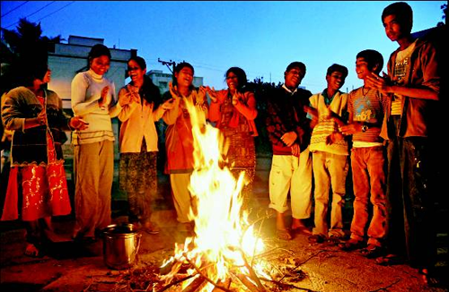 Bhogi Festival History, Bhogi Festival In India, Bhogi Festival Celebrations 2014, Bhogi and Makar Sankranti, Bhogi 2014 Date, Importance of Bhogi Festival, Bhogi Pallu Sankranti History